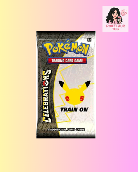 Pokemon TCG: Celebrations 25th Anniversary Booster Pack Brand NEW Sealed