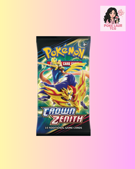 Pokemon Sword & Shield Crown Zenith Booster Pack SEALED